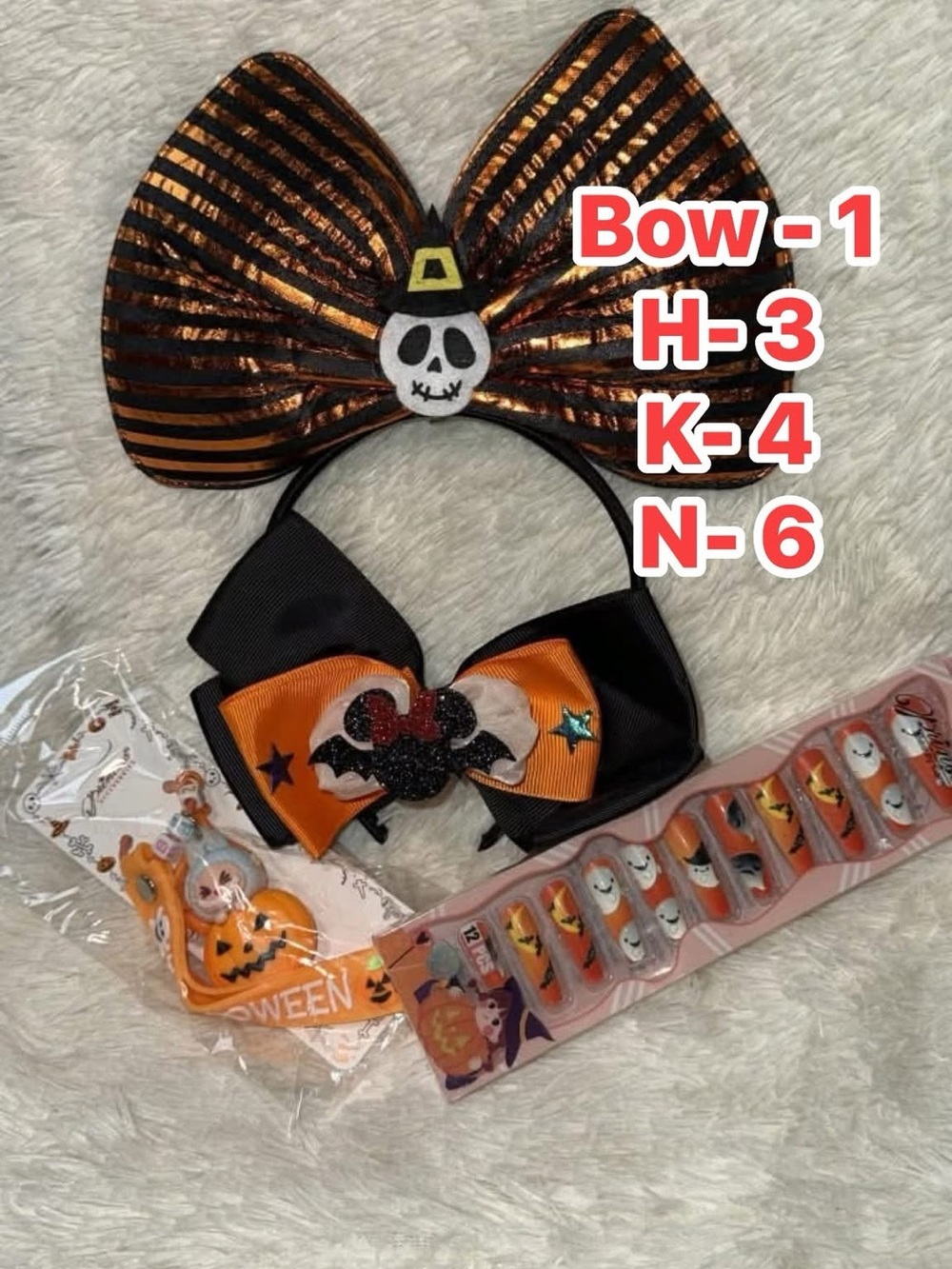 🎃 Halloween  Kids Customizable Accessory Bundle  🎃 4/$20 👻